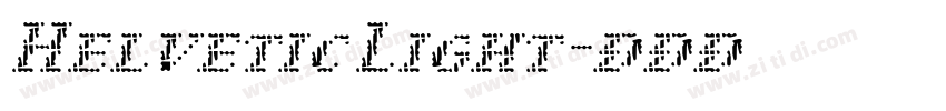 Helvetic Light字体转换 Helvetic Light字体转换